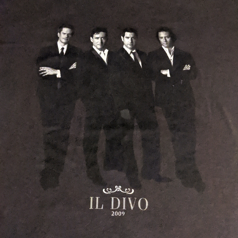 Il Divo 2009 Tour Shirt